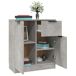 Aparador - Mueble de almacenamiento 2 uds 60 Aparador - Mueble de almacenamiento 2 uds 60 Blanco