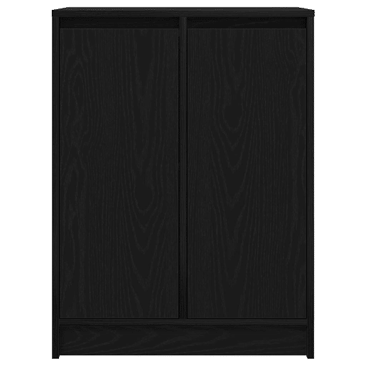 Aparador - Bufete - Móvei de apoio 57x34x76 cm derivados de madeira carvalho preto pt3826