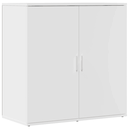 Aparadores - Bufetes - Móveis de apoio 2 pcs 79x38x80 cm derivados de madeira branco pt5265