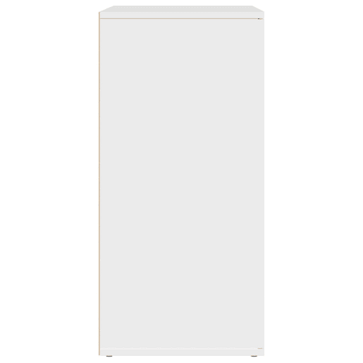 Aparadores - Bufetes - Móveis de apoio 2 pcs 79x38x80 cm derivados de madeira branco pt5265
