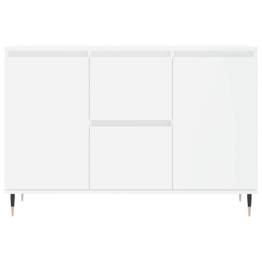 Aparador - Bufete - Móvei de apoio 101,5x35x70 cm derivados de madeira branco pt3136