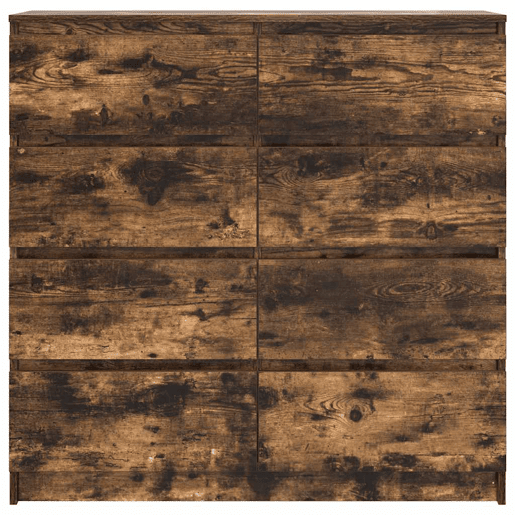 Aparador - Bufete - Móvei de apoio 100x35x99 cm derivados de madeira carvalho fumado pt4841