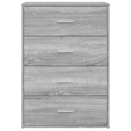 Aparador - Bufete - Móvei de apoio 60x31x84 cm derivados de madeira cinzento sonoma pt3425