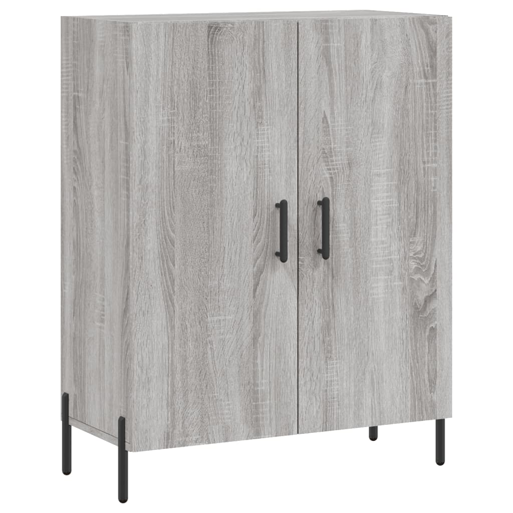Aparador - Mueble de almacenamiento 69 Roble/ Gris