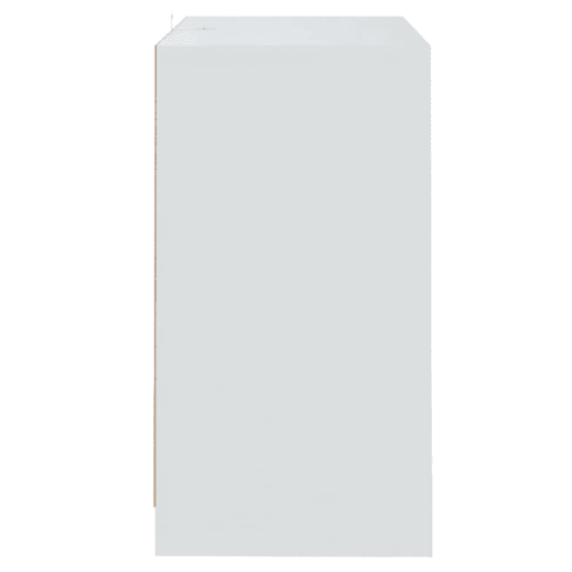 Aparadores - Bufetes - Móveis de apoio 2 pcs 70x41x75 cm derivados de madeira branco pt5261