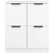 Aparador - Mueble de almacenamiento 2 uds 60 Aparador - Mueble de almacenamiento 2 uds 60 Blanco