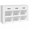 Aparador - Bufete - Móvei de apoio 100x30x59,5 cm derivados de madeira branco pt2441