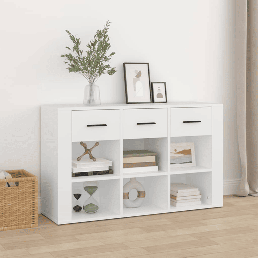 Aparador - Bufete - Móvei de apoio 100x30x59,5 cm derivados de madeira branco pt2441