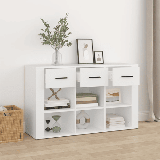 Aparador - Bufete - Móvei de apoio 100x30x59,5 cm derivados de madeira branco pt2441