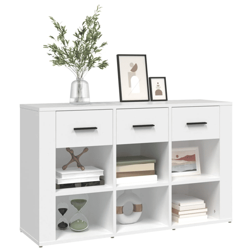Aparador - Bufete - Móvei de apoio 100x30x59,5 cm derivados de madeira branco pt2441