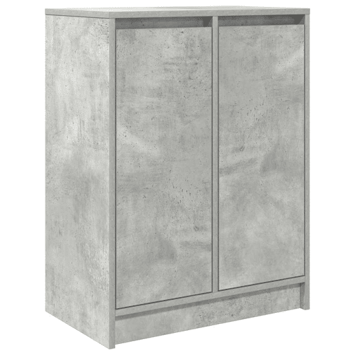Aparador - Bufete - Móvei de apoio 57x34x76 cm derivados de madeira cinza cimento pt3307