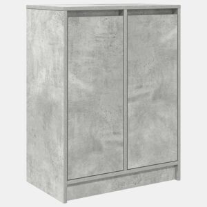 Aparador - Bufete - Móvei de apoio 57x34x76 cm derivados de madeira cinza cimento pt3307