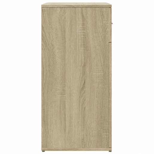 Aparadores - Bufetes - Móveis de apoio 2 pcs 79x38x80 cm derivados madeira carvalho sonoma pt5234