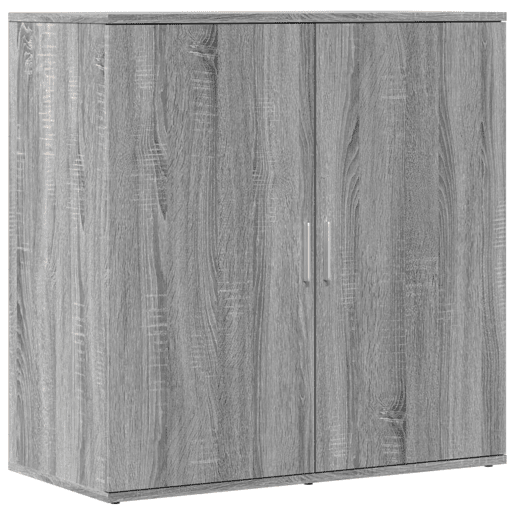 Aparadores - Bufetes - Móveis de apoio 2 pcs 79x38x80 cm derivados madeira cinzento sonoma pt5202