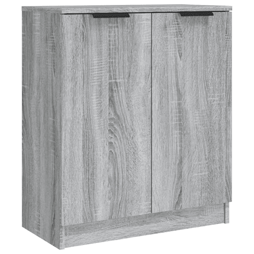 Aparadores - Bufetes - Móveis de apoio 2 pcs 60x30x70 cm madeira processada cinzento sonoma pt5138