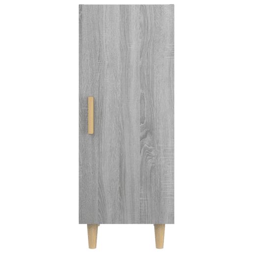 Aparador - Bufete - Móvei de apoio 34,5x34x90 cm derivados de madeira sonoma cinzento pt2866