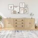 Aparador - Mueble de almacenamiento 3 uds 210 Aparador - Mueble de almacenamiento 3 uds 210 Blanco