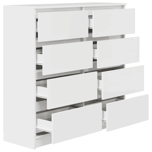Aparador - Bufete - Móvei de apoio 100x35x99 cm derivados de madeira branco pt1654