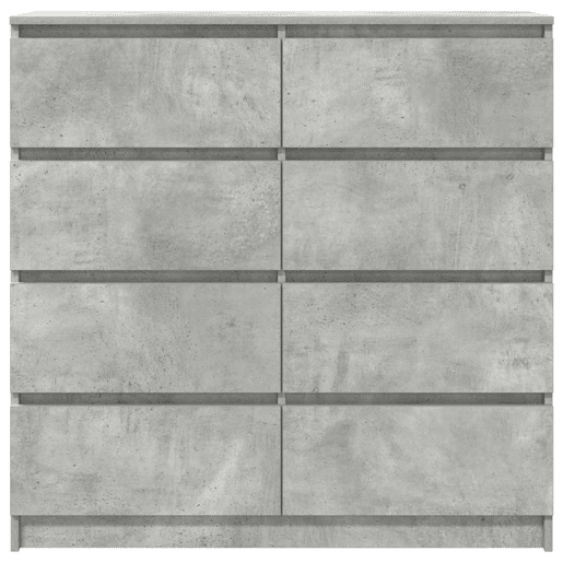 Aparador - Bufete - Móvei de apoio 100x35x99 cm derivados de madeira cinzento cimento pt3268