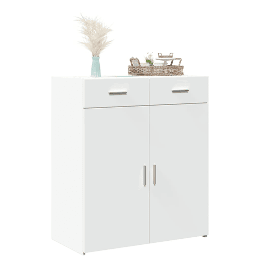 Aparador - Bufete - Móvei de apoio 80x42,5x93 cm derivados de madeira branco pt4404