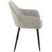 Conjunto de sillas de comedor modernas y cómodas Conjunto de sillas de comedor modernas y cómodas Gris
