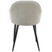 Conjunto de sillas de comedor modernas y cómodas Conjunto de sillas de comedor modernas y cómodas Gris