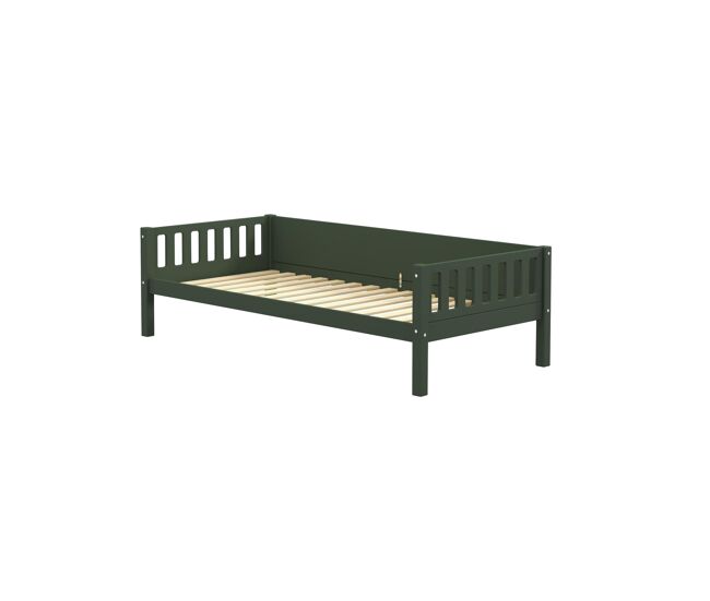 Cama individual infantil viggo 208x98x61 verde