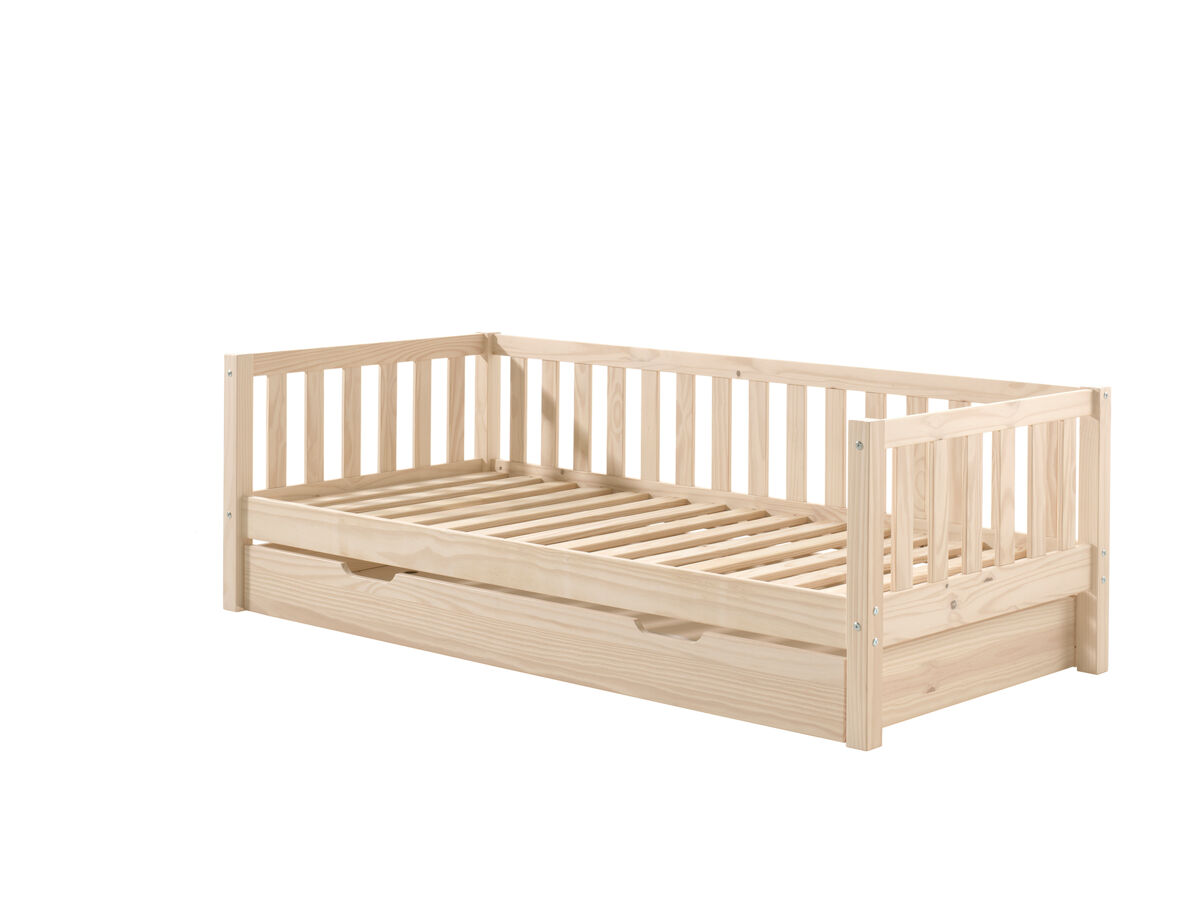 Cama individual infantil fritz 99x212x68 beige