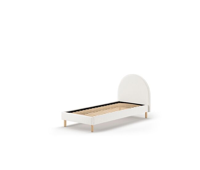 Cama individual infantil moon 97x212x107 blanco
