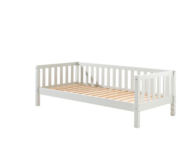 Cama individual infantil fritz 99x212x68 blanco