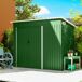 Caseta de Jardín Acero Galvanizado Outsunny Caseta de Jardín Acero Galvanizado Outsunny Verde