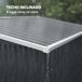 Caseta de Jardín Acero Galvanizado Outsunny Caseta de Jardín Acero Galvanizado Outsunny Gris