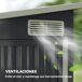 Caseta de Jardín Acero Galvanizado Outsunny Caseta de Jardín Acero Galvanizado Outsunny Gris
