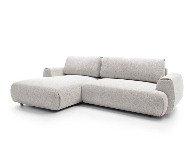 Sofá esquinero pocket 270x167x81 gris