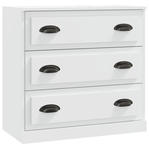 Aparador - Bufete - Móvei de apoio 70x35,5x67,5 cm derivados de madeira branco pt2513