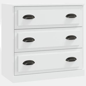 Aparador - Bufete - Móvei de apoio 70x35,5x67,5 cm derivados de madeira branco pt2513