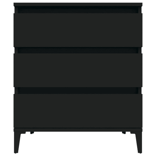 Aparador - Bufete - Móvei de apoio 60x35x70 cm derivados de madeira preto pt2970
