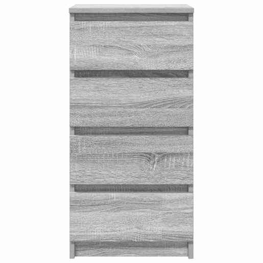 Aparador - Bufete - Móvei de apoio 37,5x35x76 cm derivados de madeira cinzento sonoma pt5066