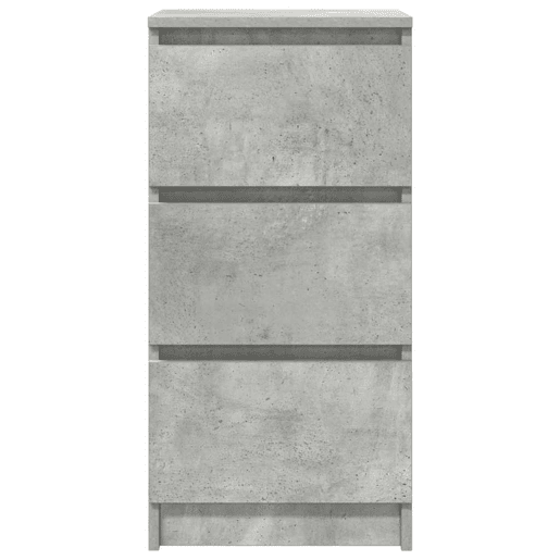 Aparador - Bufete - Móvei de apoio 37,5x35x76 cm derivados de madeira cinza cimento pt3293