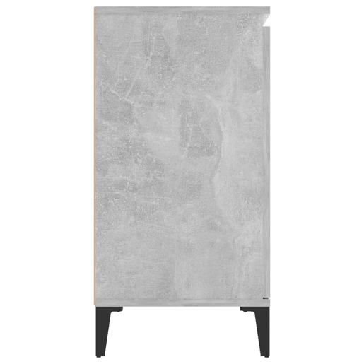 Aparador - Bufete - Móvei de apoio 102x35x70 cm derivados de madeira cinza cimento pt2640
