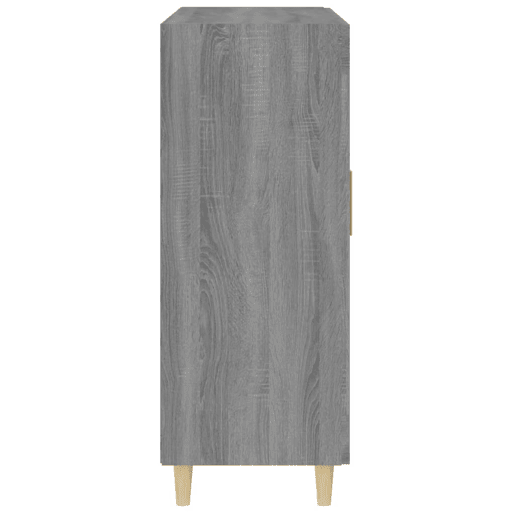 Aparador - Bufete - Móvei de apoio 69,5x34x90 cm derivados de madeira cinzento sonoma pt3429