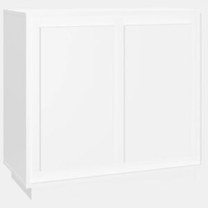 Aparador - Bufete - Móvei de apoio 80x34x75 cm derivados de madeira branco pt2525