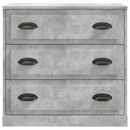 Aparador - Bufete - Móvei de apoio 70x35,5x67,5 cm derivados de madeira cinzento cimento pt2831