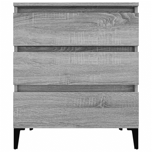 Aparador - Bufete - Móvei de apoio 60x35x70 cm derivados de madeira cinzento sonoma pt2890