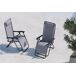 Sillón reclinable de exterior Sillón reclinable de exterior Gris