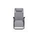 Sillón reclinable de exterior Sillón reclinable de exterior Gris