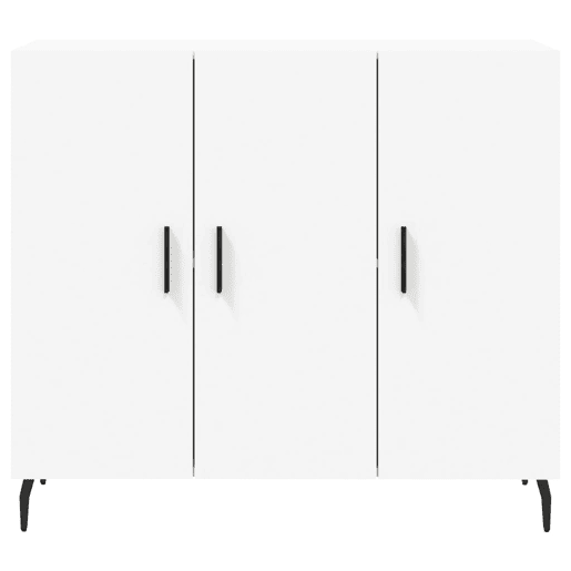 Aparador - Bufete - Móvei de apoio 90x34x80 cm derivados de madeira branco pt3219 Aparador - Bufete - Móvei de apoio 90x34x80 cm derivados de madeira branco pt3219