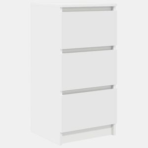 Aparador - Bufete - Móvei de apoio 37,5x35x76 cm derivados de madeira branco pt1657