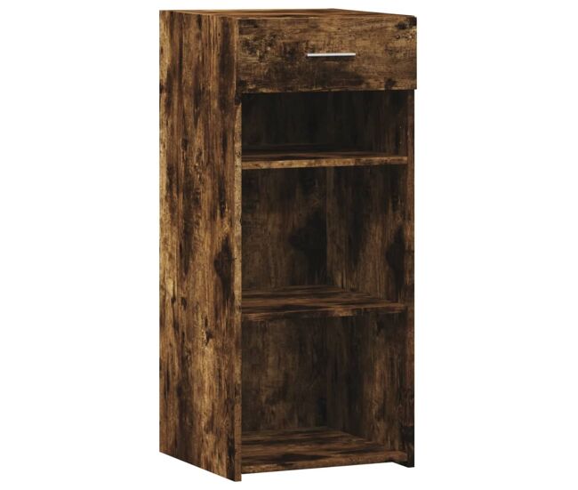Aparador - mueble de almacenamiento madera de ingeniería roble ahumado 40x42,5x93 cm es4546