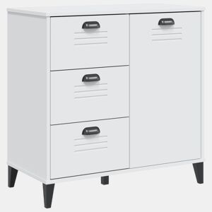 Aparador - Bufete - Móvei de apoio VIKEN 80x40x80 cm derivados de madeira branco pt4403